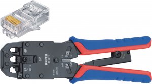 Knipex Knipex crimping pliers 975 112 SB - for Western plugs 1