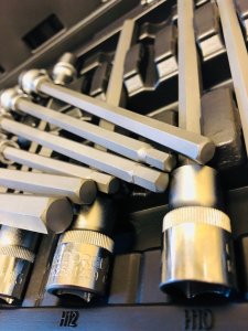 Gedore Gedore Red screwdriver socket set 1/2 hex 30 pieces - 3301573 11