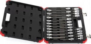 Gedore Gedore Red screwdriver socket set 1/2 hex 30 pieces - 3301573 16