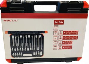 Gedore Gedore Red screwdriver socket set 1/2 hex 30 pieces - 3301573 5