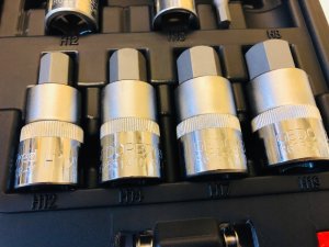 Gedore Gedore Red screwdriver socket set 1/2 hex 30 pieces - 3301573 8