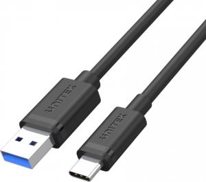 Kabel USB Unitek USB-A - USB-C 3 m Czarny (C14103BK-3M) 1