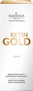 Farmona Farmona RETIN GOLD Bioaktywny złoty koncentrat napinający do twarzy, szyi i dekoltu 30ml. 2