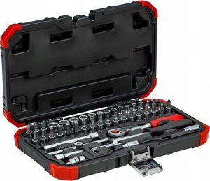 Gedore Gedore Red socket wrench set 1/4 SW4-14mm 46 pieces - 3300052 1