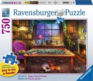 Ravensburger Puzzle 750el 164448 Pokój fana puzzli RAVENSBURGER 1