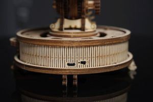 Robotime Drewniany Model Puzzle 3D Świecący Globus 14