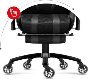 Huzaro kółka do fotela Casters 2.0 Black 5