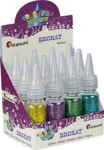 Titanum Brokat w buteleczce 6 kolorów (12szt) 1