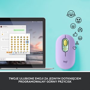 Mysz Logitech POP Mouse Fresh Vibes (910-006547) 3