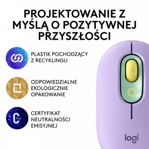 Mysz Logitech POP Mouse Fresh Vibes (910-006547) 5