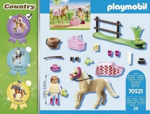 Playmobil Playmobil Kucyk Jazda Na Kucyku (70521) 2