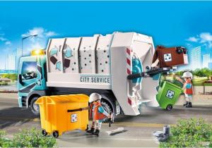 Playmobil Śmieciarka z Sygnałem Świetlnym (70885) 3