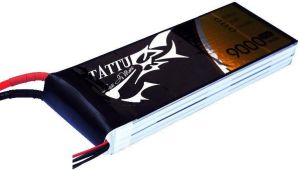 Gens Ace & TATTU 9000mAh 14.8V 25C TATTU Gens Ace (TA-25C-9000-4S1P) 1