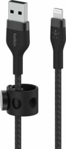 Kabel USB Belkin USB-A - Lightning 1 m Czarny (CAA010BT1MBK) 2