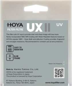 Filtr Hoya Hoya UX II UV Filter 58mm 6
