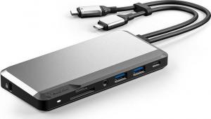Stacja/replikator Alogic USB-C 10w1 (U2CSH-SGR) 3