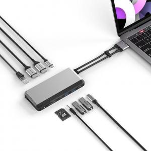 Stacja/replikator Alogic USB-C 10w1 (U2CSH-SGR) 6