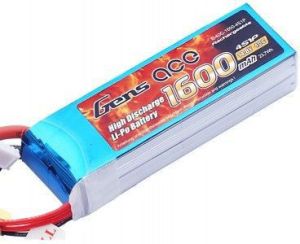 Gens Ace & TATTU 1600mAh 14.8V 40C Gens Ace (B-40C-1600-4S1P) 1