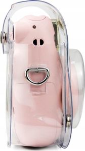 Pokrowiec LoveInstant Do Fujifilm Instax Mini 11 / Przezroczysty Różowe Cekiny 7