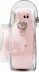 Pokrowiec LoveInstant Do Fujifilm Instax Mini 11 / Przezroczysty Różowe Cekiny 8