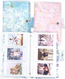 LoveInstant Album Na Zdjęcia Do Fujifilm Instax Mini 7 8 9 11 / Cekiny Niebieskie 2