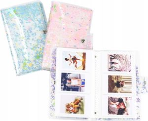 LoveInstant Album Na Zdjęcia Do Fujifilm Instax Mini 7 8 9 11 / Cekiny Niebieskie 4