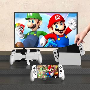 JYS uchwyt Grip na Nintendo Switch OLED / Lite biały 5