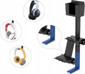 JYS wieszak ścienny 3w1 na akcesoria do konsol PS5, PS4, Xbox, Nintendo Switch 8