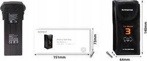 SunnyLife Futerał Etui Case Dji Mavic 3 Ognioodporny / Na 1 Akumulator / M3-dc104-1 2