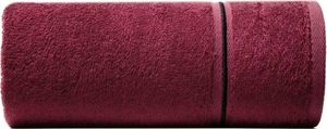 Eurofirany Ręcznik Kąpielowy Bambo (07) 50 x 90 Czerwony 1
