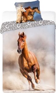 Faro Pościel 160 x 200 Młodzieżowa Horses 006 Gniady 1