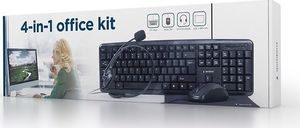 Klawiatura + mysz Gembird KBS-UO4-01 6