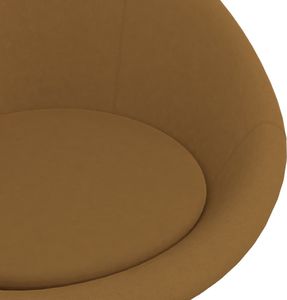 Krzesło biurowe vidaXL Brązowe 7