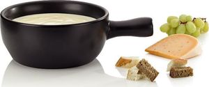 Kela patelnia do fondue Basel 2 litry ceramiczna czarna 2