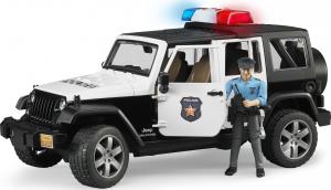 Bruder Jeep Wrangler Unlimited Rubicon  policyjny z figurką policjanta  (02526) 1