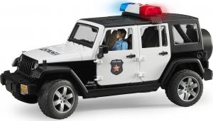 Bruder Jeep Wrangler Unlimited Rubicon policyjny z figurką policjanta (02526) 2