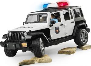 Bruder Jeep Wrangler Unlimited Rubicon policyjny z figurką policjanta (02526) 3