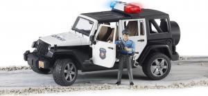Bruder Jeep Wrangler Unlimited Rubicon policyjny z figurką policjanta (02526) 5