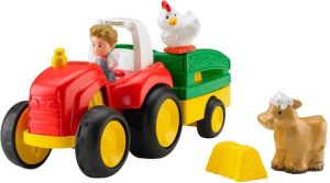 Fisher Price Little People Traktor z przyczepą (BJT40) 1