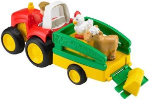 Fisher Price Little People Traktor z przyczepą (BJT40) 6