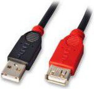 Kabel USB Lindy USB-A - USB-A 5 m Czarny (42817) 1