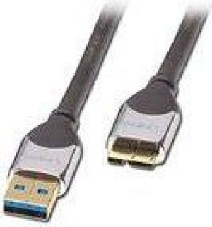 Kabel USB Lindy 3.0 A/Micro-B 1m (41618) 1