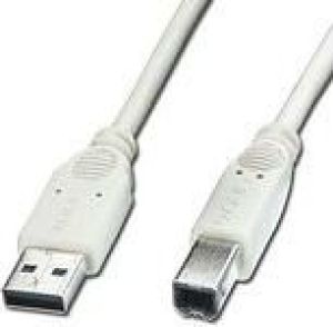 Kabel USB Lindy USB-A - USB-B 2 m Biały (41738) 1