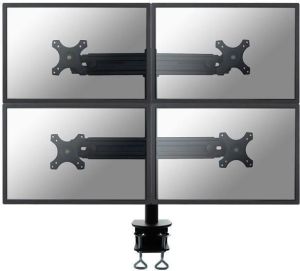 Neomounts Uchwyt biurkowy na 4 monitory 19" - 30" (FPMA-D700D4) 2