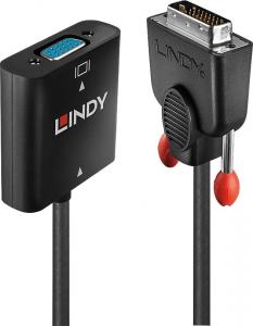 Adapter AV Lindy DVI-D - D-Sub (VGA) czarny (38189) 2