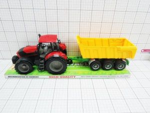 Gazelo Traktor z Przyczepą Pod Kloszem (G052724) 1