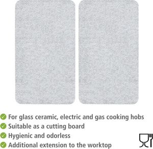 Deska do krojenia Wenko szklana 2szt. 3