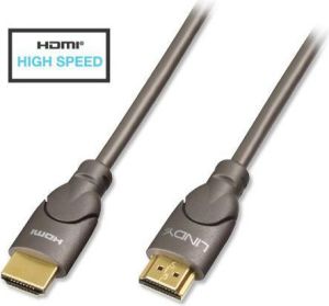 Kabel Lindy HDMI - HDMI 7.5m szary (41115) 1