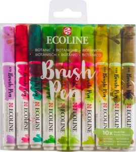 EcoLine markery Ecoline Brush Pen Botanic 10 szt 1