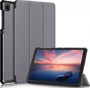 Etui na tablet Strado Etui Smart Case do Samsung Galaxy Tab A7 Lite 8.7 T220 / T225 (Szare) uniwersalny 1
